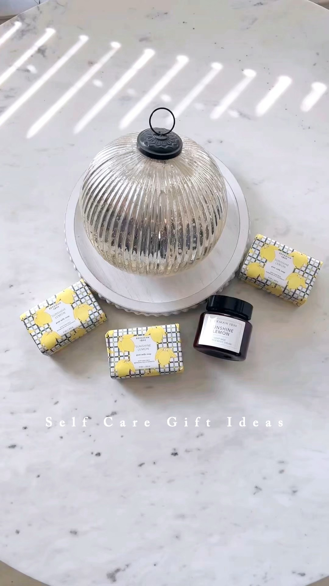 If you’re looking for a self care gift idea for the holidays, may I suggest Beekman soap and whipped body cream?

I’ve been using it for years. In fact, my mom got me hooked on it!

This is one of my favorite scents in their line. Sunshine lemon 🍋 smells amazing! It’s not overpowering either. That’s what I love about it.

I give these out as gifts every year and people love them! Great for traveling too!


#LTKSeasonal #LTKFindsUnder100 #LTKOver40 #LTKmomlife #LTKmorningroutine #LTKSaleAlert #LTKFindsUnder50 #LTKGiftGuide #LTKHoliday #LTKselfcare #LTKTravel #LTKBeauty