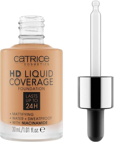 Catrice | HD Liquid Coverage Foundation | High & Natural Coverage | Vegan & Cruelty Free (065 | Bron | Amazon (US)
