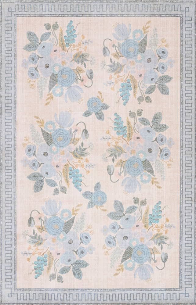 Loloi Rifle Paper Co. x Jardin Ivory 2'-3" x 3'-9" Accent Rug | Amazon (US)