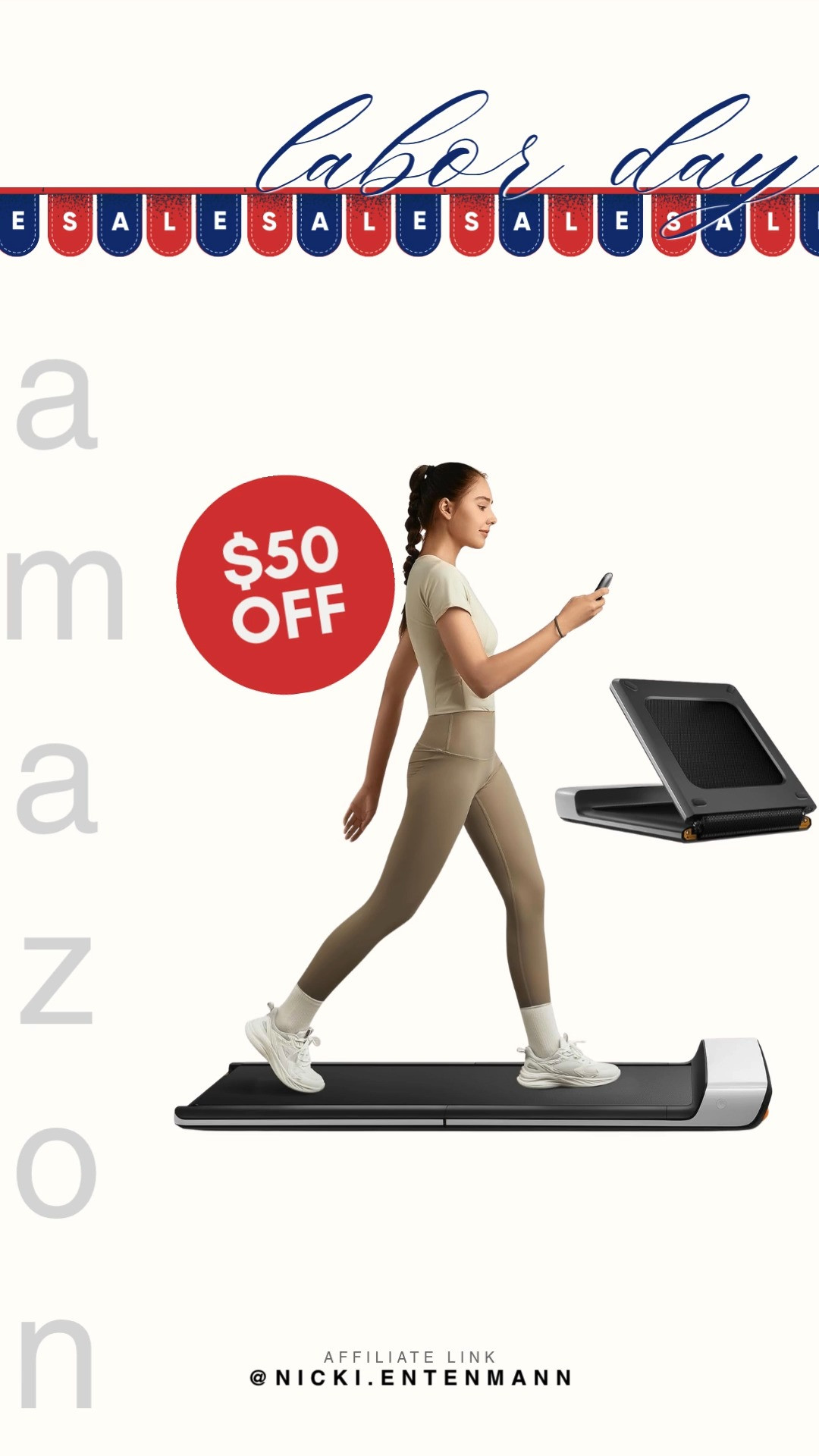 Step into fitness with WalkingPad Foldable Walking Pad Treadmill crafted for sleek design and modern convenience. Perfect for home workouts, it blends portability, style, and everyday confidence effortlessly. #walkingpad #foldabletreadmill #homeworkout #fitnessgear #cardioexercise #gymathome #trainingessentials #amazonfinds #shoppingdeal #modernliving 🚶‍♂️🏃‍♀️✨ 

 #LTKActive #LTKHome #LTKSaleAlert