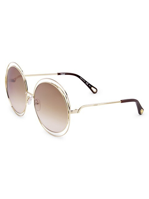 62MM Round Sunglasses | Saks Fifth Avenue