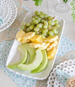 x Nellie Howard Ossi Collection Bamboo Platter | Dillard's