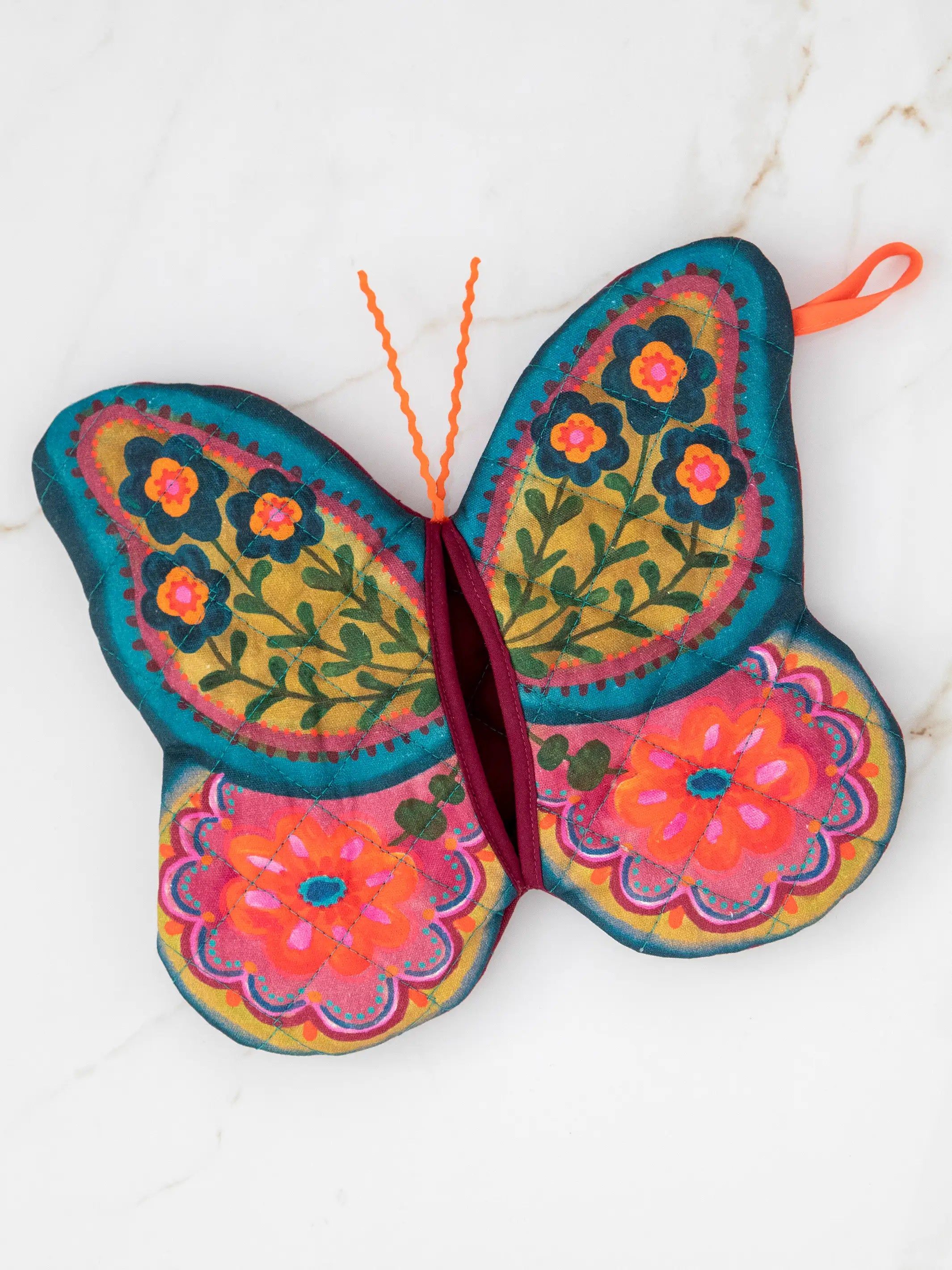 Bake Happy Oven Mitt - Butterfly | Natural Life