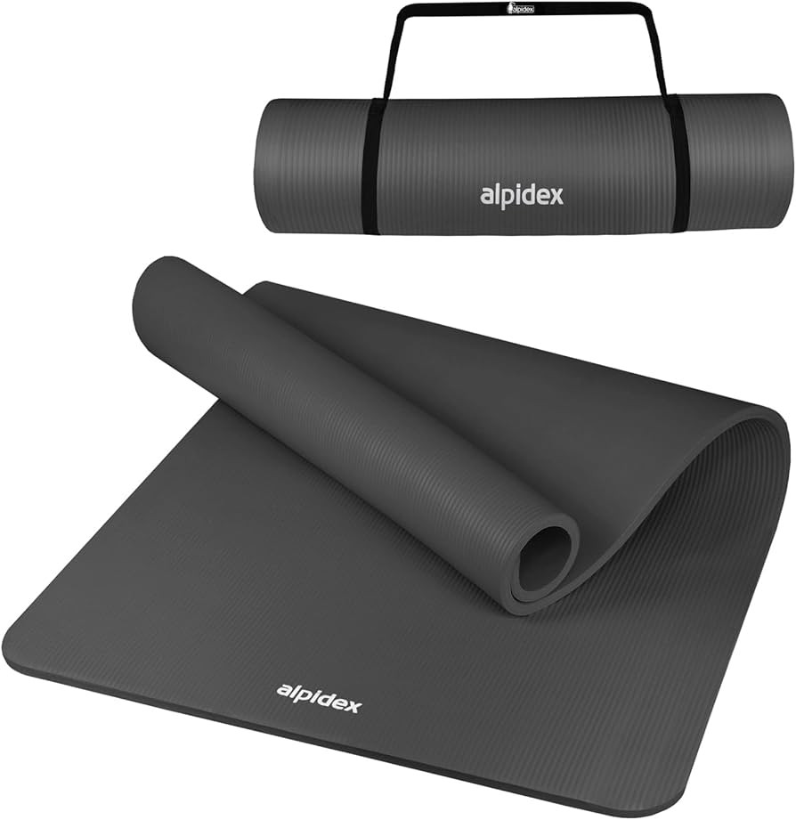 ALPIDEX Yogamatte Extra Dick 1,5cm Gymnastikmatte 3 Größen Rutschfest Phthalatfrei Fitness Matt... | Amazon (DE)