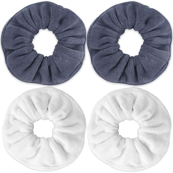 IVARYSS Super Towel Scrunchies for Drying Hair, Absorbent and Soft Microfiber for Frizz Free, Lar... | Amazon (US)