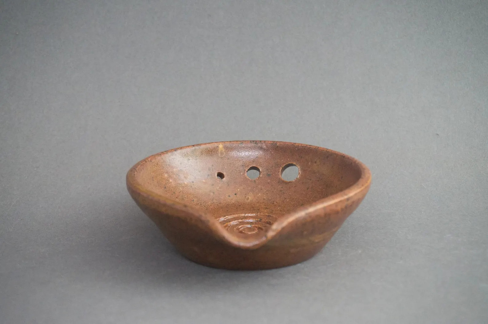 Garlic and Herb Bowl - Mini Prep Bowls - Matte Brown Glazed Handmade Pottery | Etsy (US)