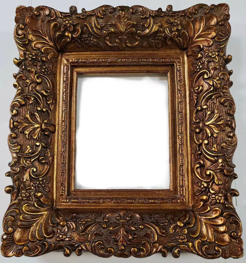 4.75 Gold Ornate Deluxe Antique Frame Photo Art Gallery 256G Frames4artcom - Etsy | Etsy (US)