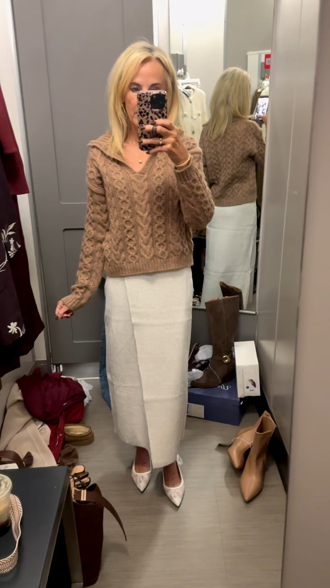 Thanksgiving outfit idea- #sweater #falloutfit #target #fashionover50 

#LTKPetite #LTKWorkwear #LTKOver40