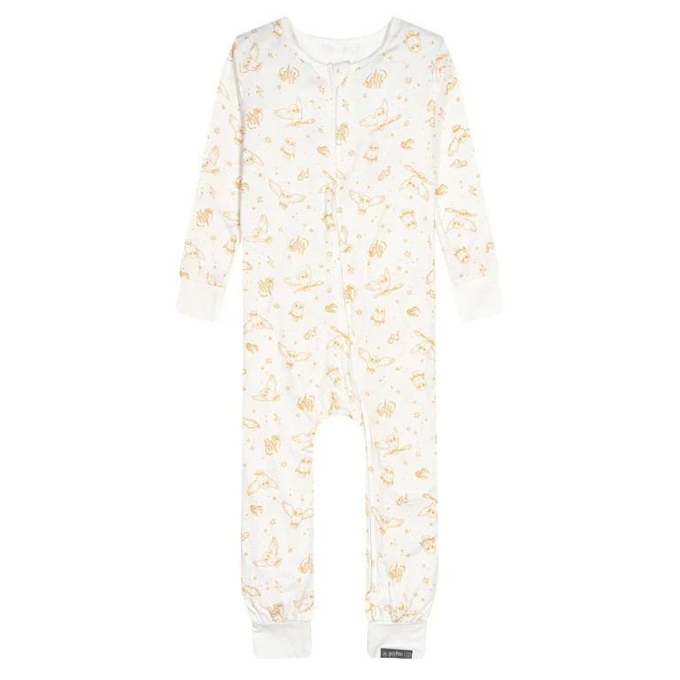 Modern Moments x Harry Potter Toddler Neutral One-Piece Pajama, Sizes 12M-5T - Walmart.com | Walmart (US)