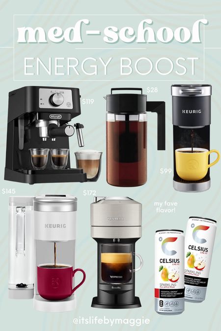Medical school energy boost with these one cup coffee makers & espresso machine ideas!

#coffeemaker #keurig #coffeemachine amazonfinds #energydrink #espressomachine #nespresso #coldbrew #whitecoffeemaker #gradgifts



#LTKFind #LTKGiftGuide #LTKhome