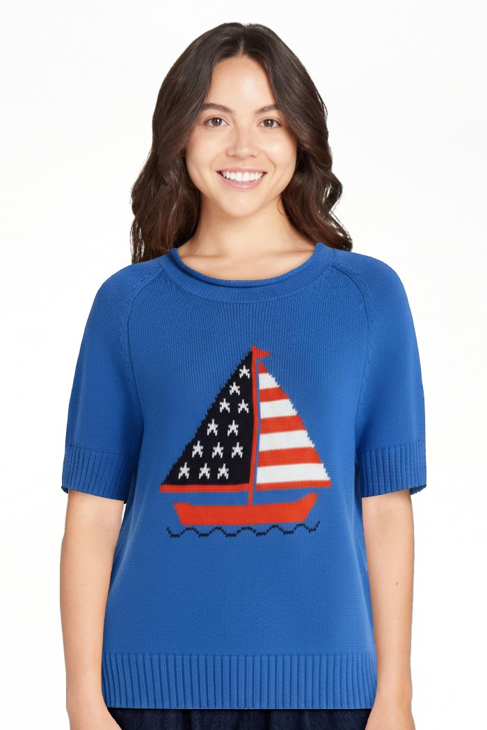 Free Assembly Women's and Women's Plus Roll Neck Cotton Sweater with Short Sleeves, Sizes XS-4X | Walmart (US)