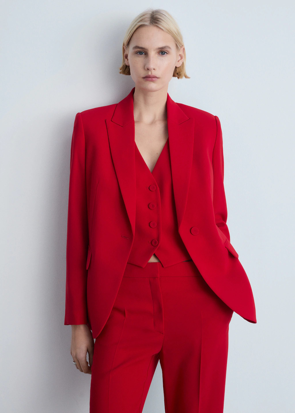 Structured suit jacket - Women | MANGO USA | Mango (US/MX/AU)