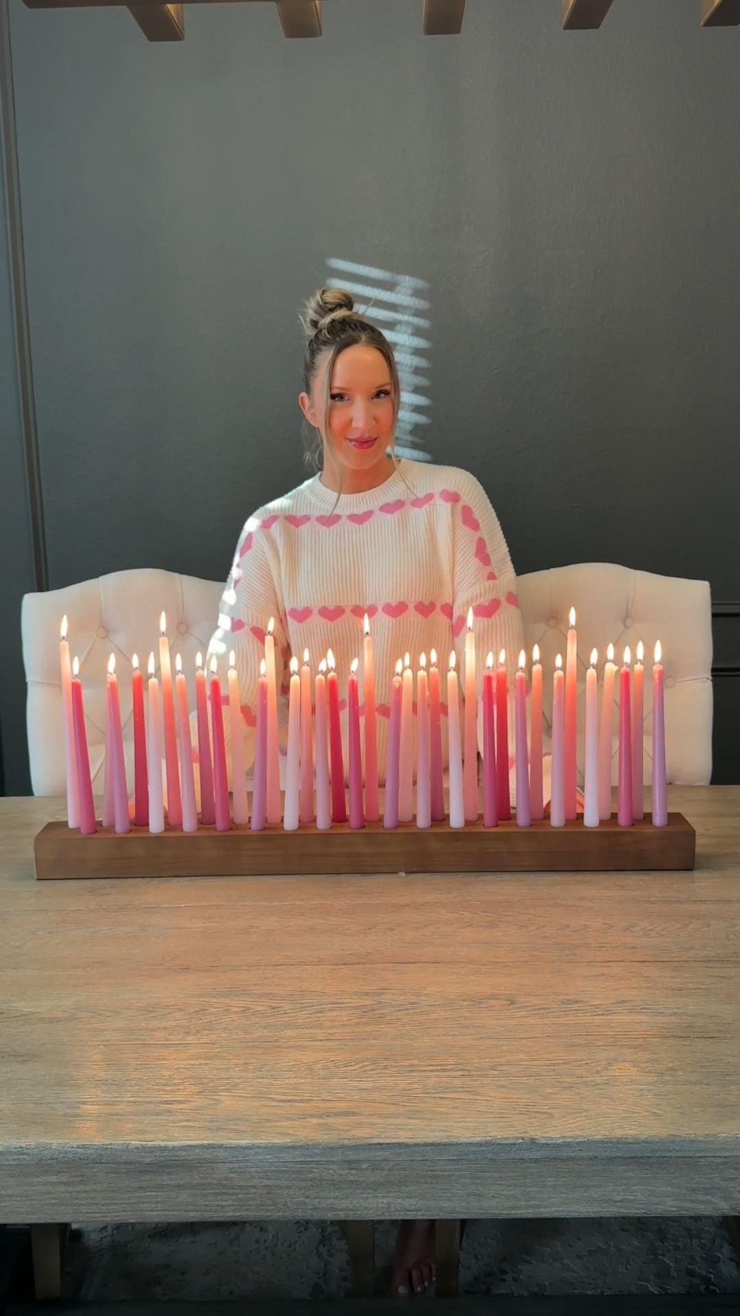 Galentine’s Day hosting tablescape idea!  So fun and pretty. 

Candles, taper, pink, Valentine’s Day, hearts, purple, Amazon prime, table, parties, centerpiece, unique, host

#LTKSeasonal #LTKHome #LTKParties