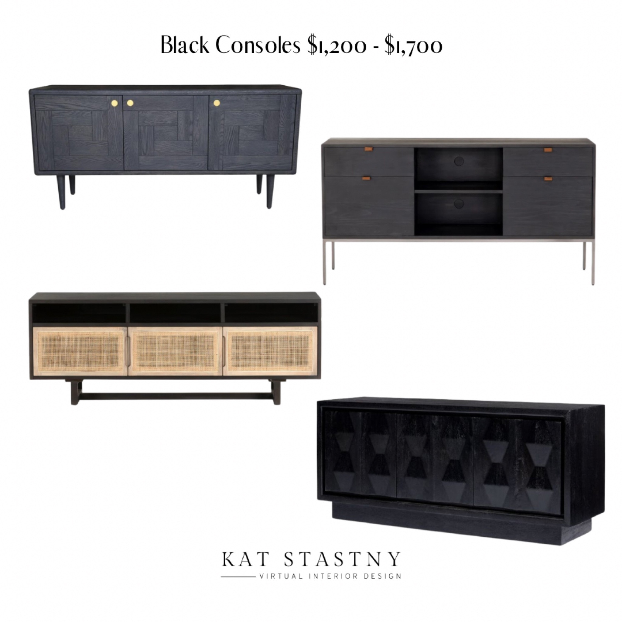 Black tv consoles $1000+

#LTKunder100 #LTKhome #LTKFind