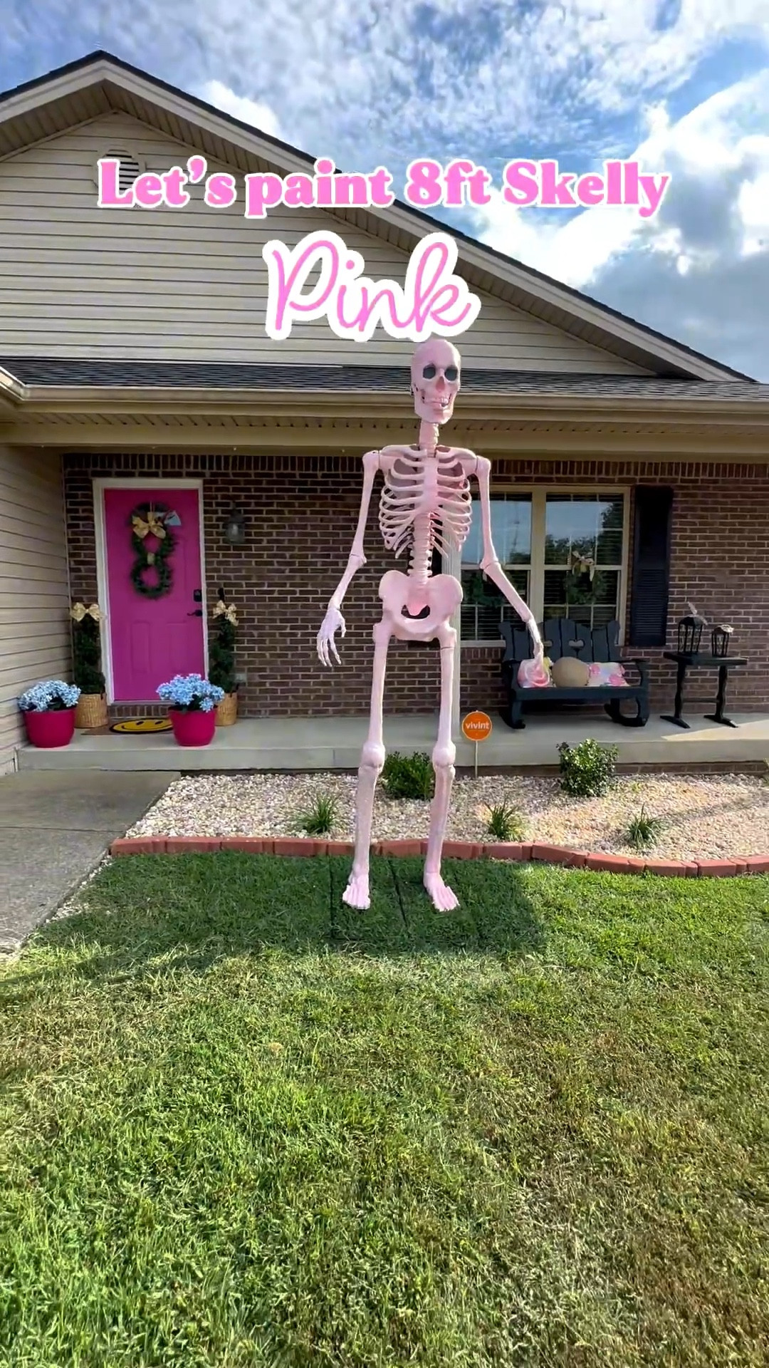 8ft pink outdoor skeleton! Halloween DIY! 💕✨

#LTKFindsUnder100 #LTKSeasonal #LTKHome