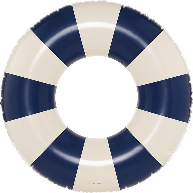 Petites-Pommes Tire Inner Tube for Adults - Durable Swim Ring, Handprinted Classic Striped Design... | Amazon (US)