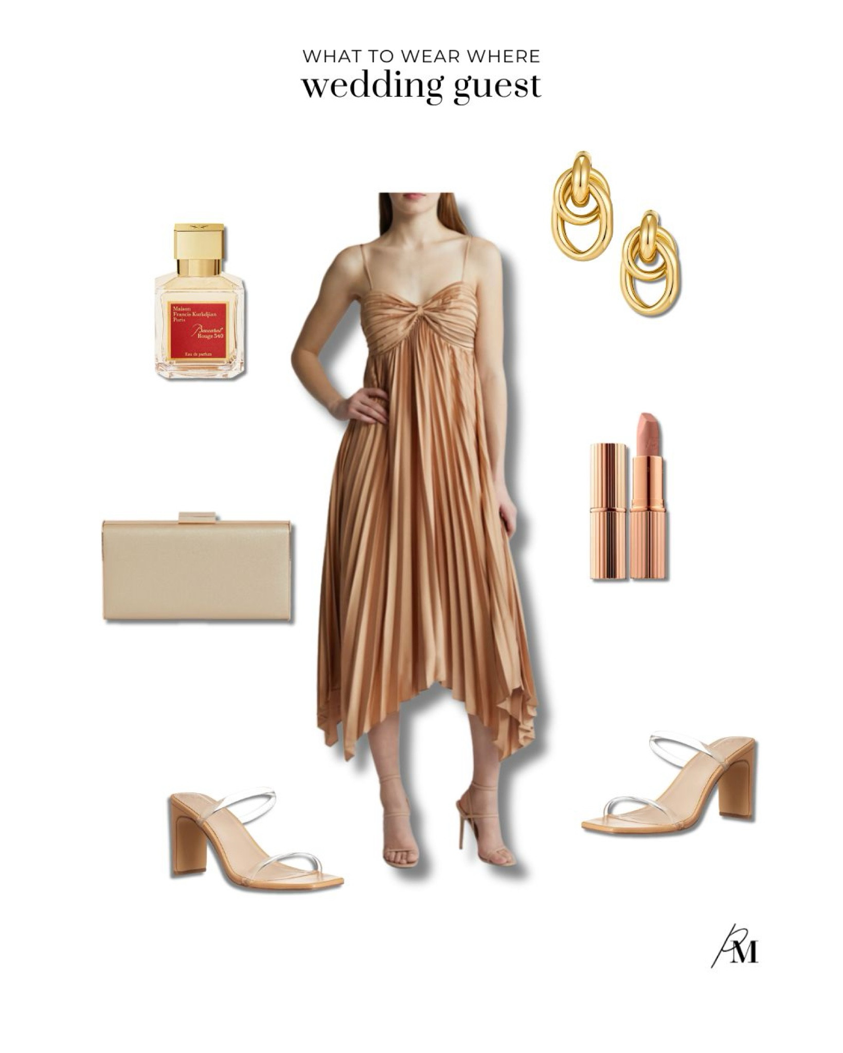 What to wear to a summer wedding. This pleated dress is bump friendly and pairs perfectly with these neutral Amazon heels. 

#LTKStyleTip #LTKWedding #LTKSeasonal