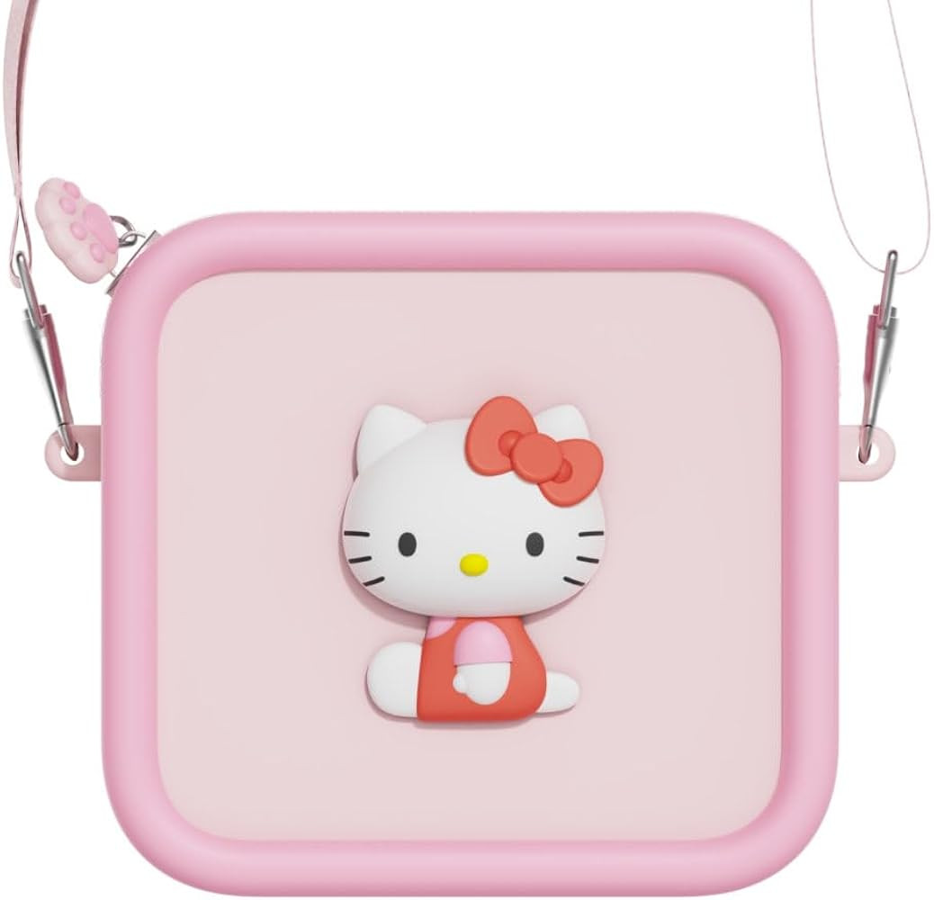 Kidamento Hello Kitty Soft Silicone Camera Case Durable and Adorably Stylish Bag - Adjustable Sof... | Amazon (US)