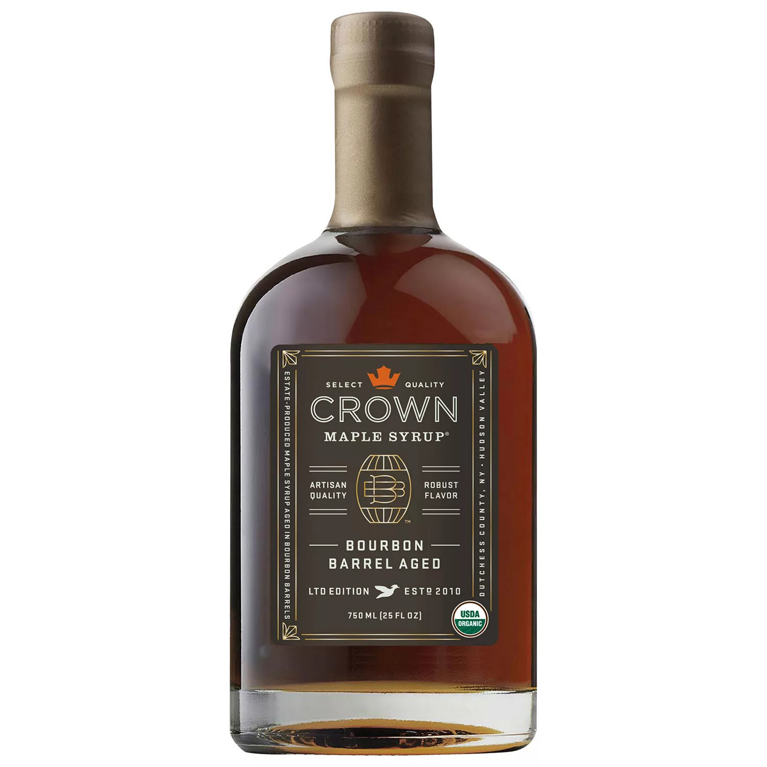 Crown Maple Bourbon Barrel Aged Organic Maple Syrup, 25 fl. oz. | Sam's Club
