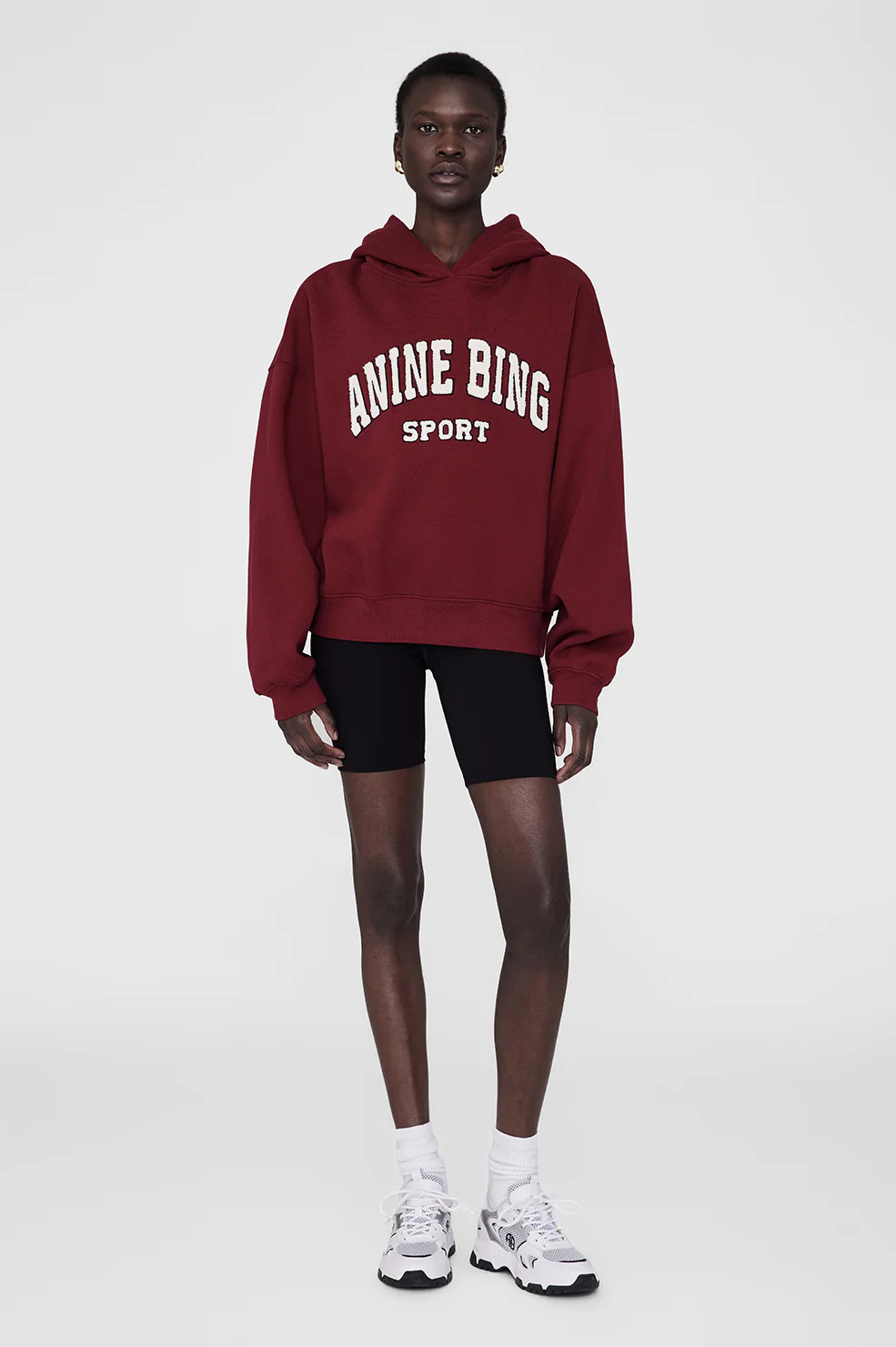 Alec Hoodie Sport - Cabernet | Anine Bing