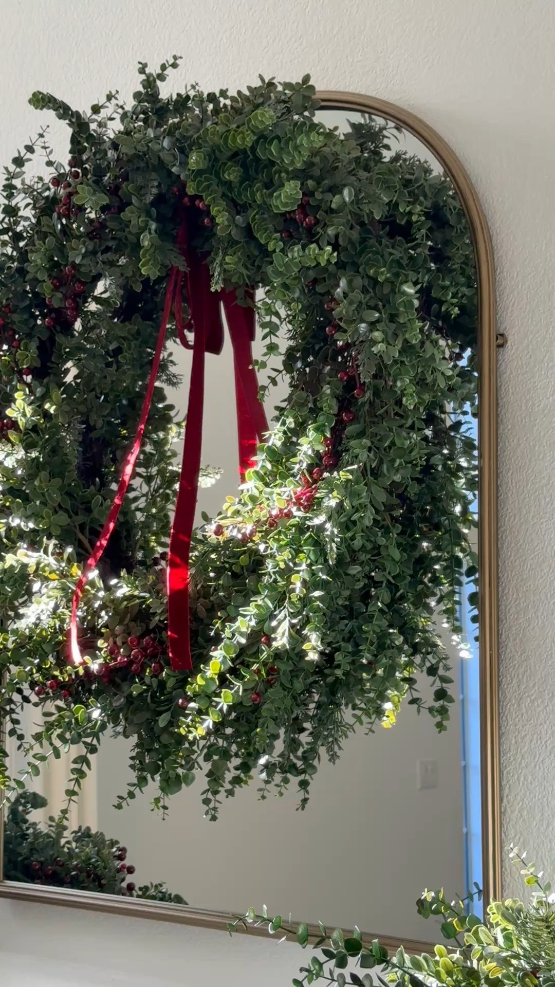 This stunning and realistic wreath is 30% off with code MERRY30. 

Afloral Traditional Eucalyptus and Red Berry Wreath - 32"

#LTKFindsUnder100 #LTKSeasonal #LTKHoliday