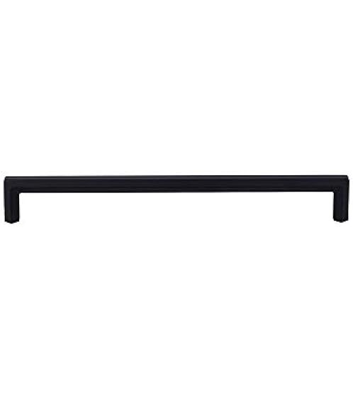 Top Knobs TK794BLK Serene Collection 5-1/16" Lydia Pull, Flat Black | Amazon (US)