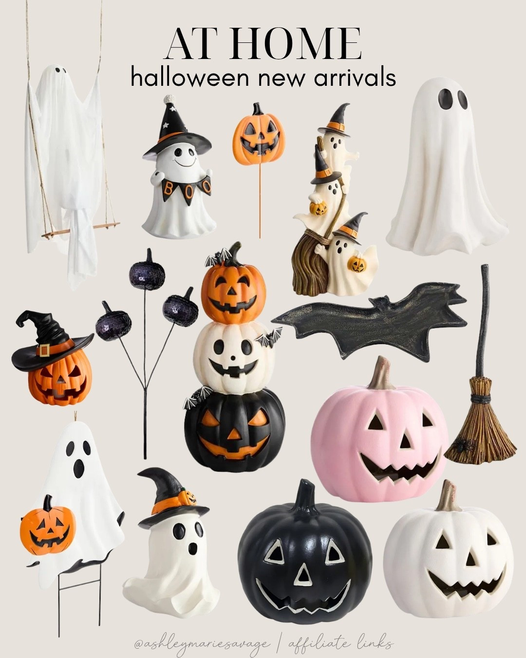 New arrivals from At Home!!! 🏡🎃 Such a range of fun pieces, and I’m loving them all!! 🤍🧡

#LTKSeasonal #LTKHome