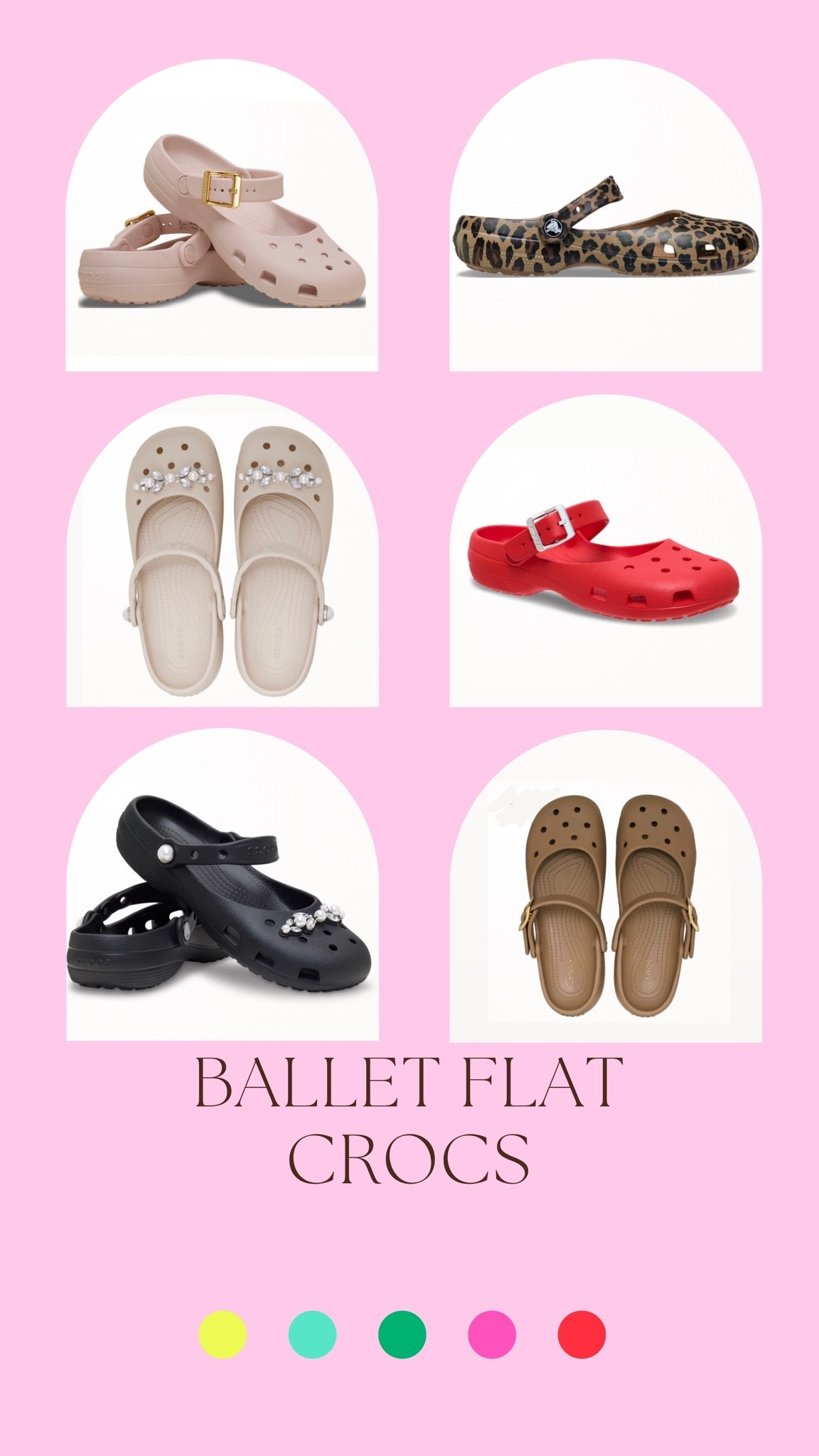Ballet flat crocs