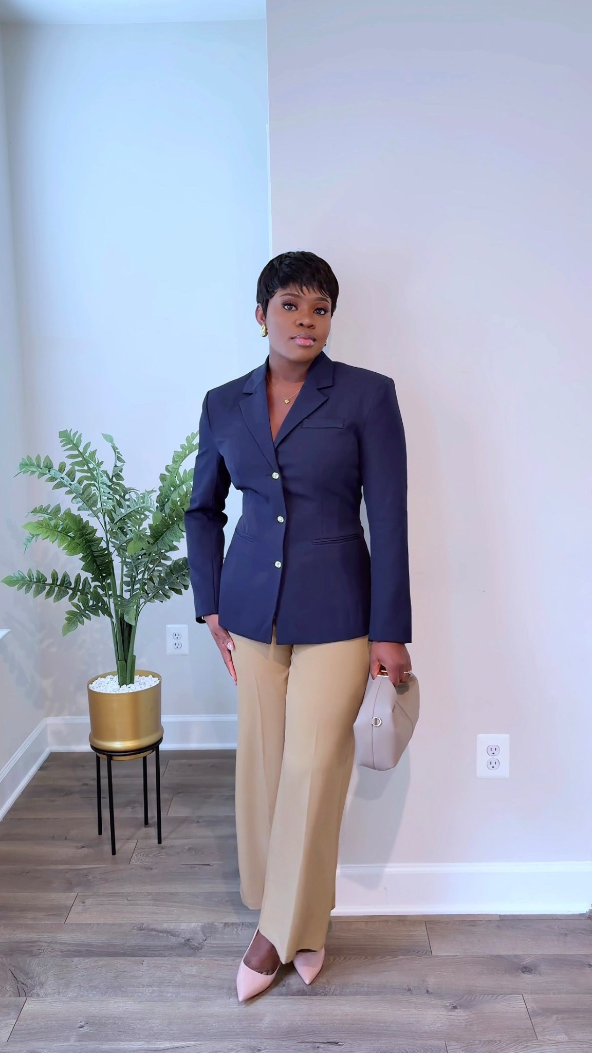 Camel & Navy Combo

#LTKootd