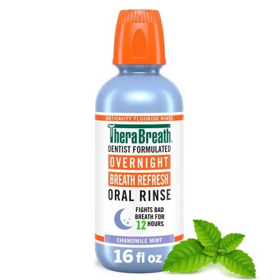 TheraBreath Overnight Mouthwash - 16 fl oz | Target