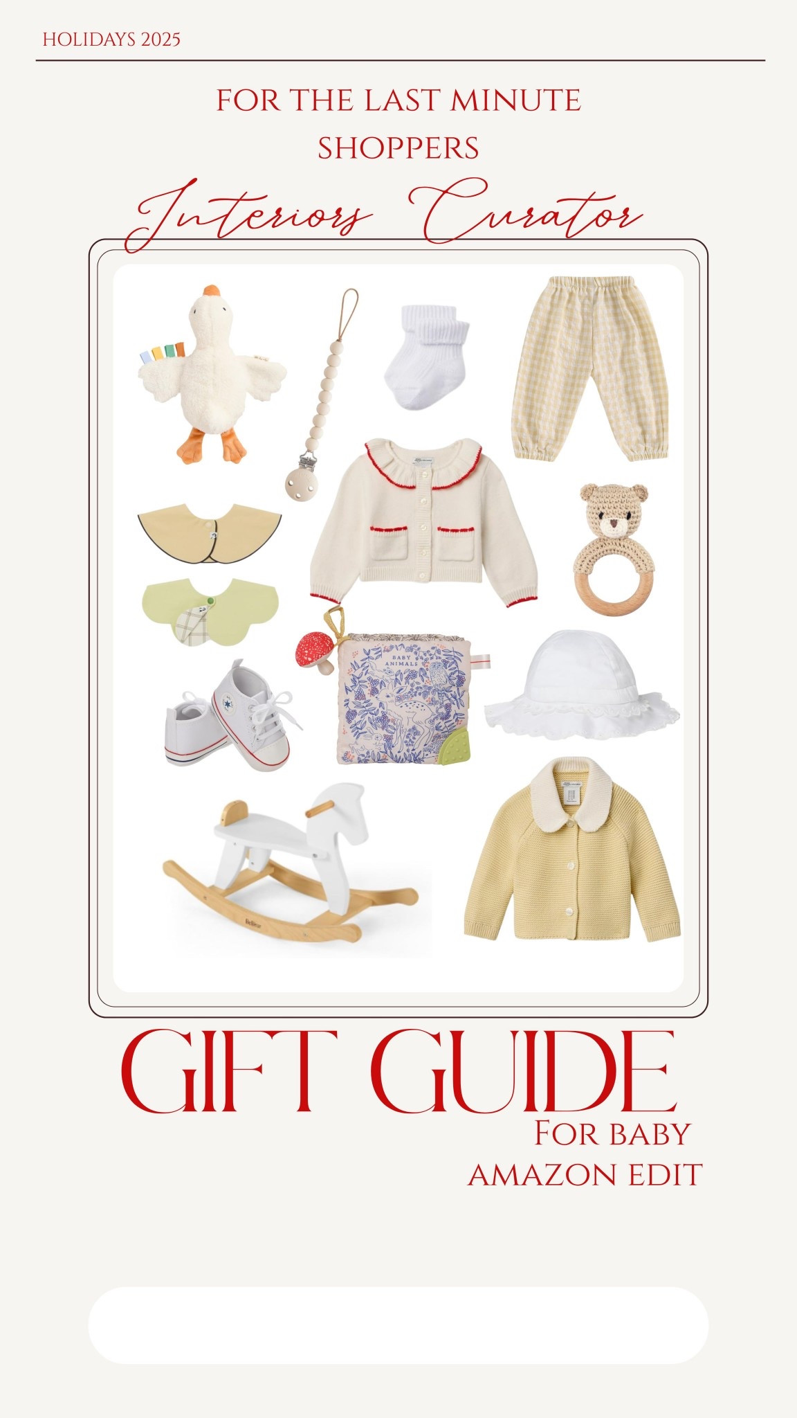 For all my last minute shoppers! I Had to do a baby edit this year, 😌❤️✨

#LTKmomlife #LTKHoliday #LTKGiftGuide