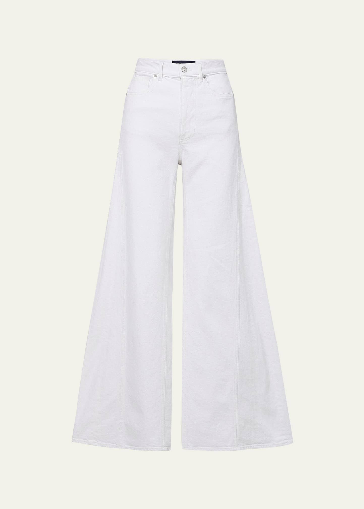 Veronica Beard Vicki Extra Wide-Leg Jeans | Bergdorf Goodman