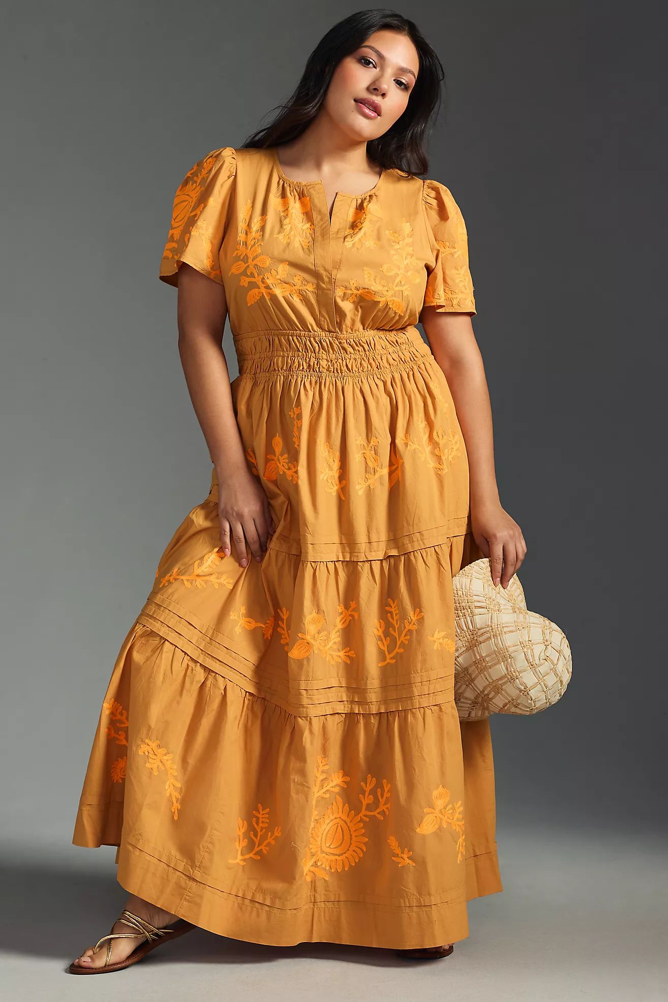 The Somerset Maxi Dress: Embroidered Edition | Anthropologie (US)