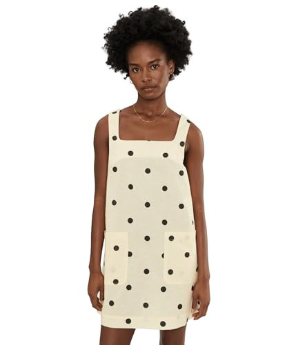 Blank NYC, Women's, First Love Polka Dot Dress, Ivory/Black, Small | Amazon (US)