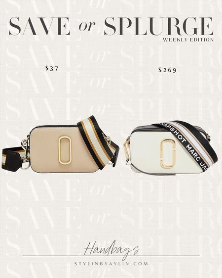 Save vs. Splurge - handbags, crossbody, camera bag #stylinbyaylin

#LTKunder50 #LTKitbag #LTKunder100
