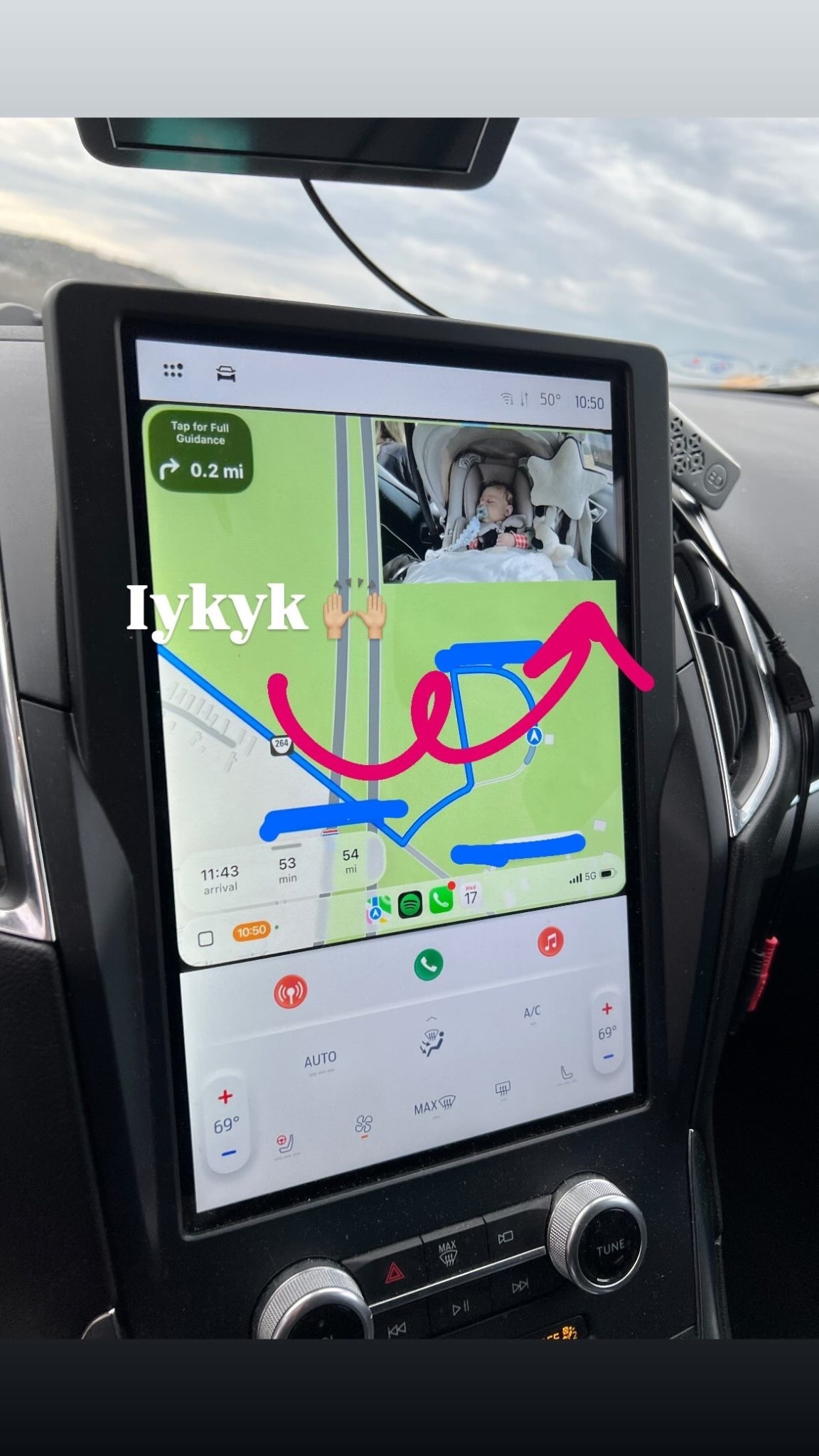 Baby camera that hooks up to Apple CarPlay, yes pls!!!  #carplay #babycamera #wireless 

#LTKBaby #LTKmomlife