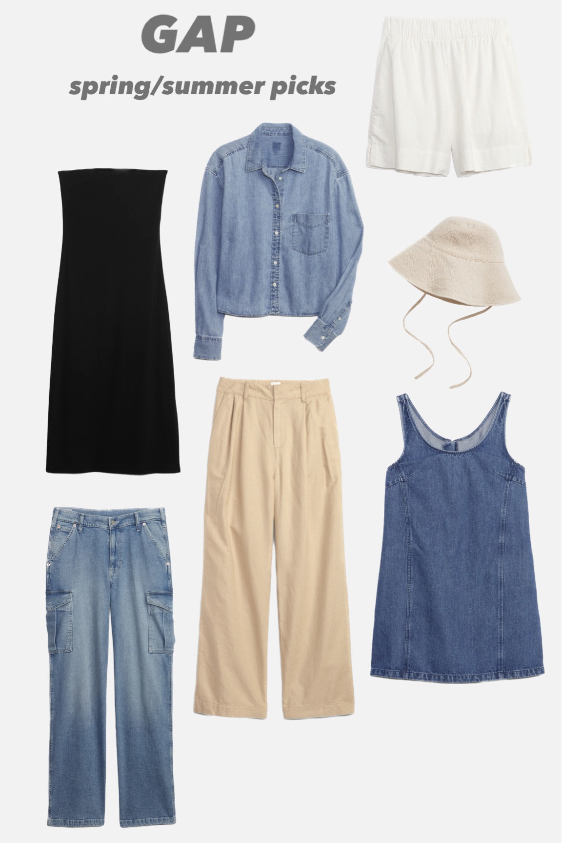 My favorites from Gap for this spring/summer! Lots of denim, cotton, and linen. Almost everything is 40% off right now!! 

#LTKunder100 #LTKsalealert