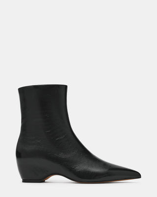 Steve Madden Women's Karlson Ankle Booties - Black - Size 7.5 - Leather | Steve Madden (US)