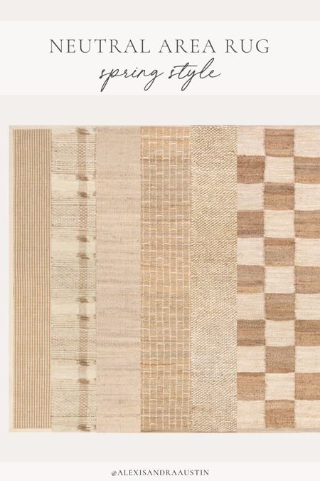My favorite neutral rugs for a spring refresh! Recently into the jute rug look lately - so many great styles for spring 

Home finds, spring refresh, neutral area rug, jute rug, affordable finds, light and bright, living room refresh, bedroom refresh, aesthetic home, neutral home, Rugs USA, light and airy, shop the look!

#LTKstyletip #LTKSeasonal #LTKhome