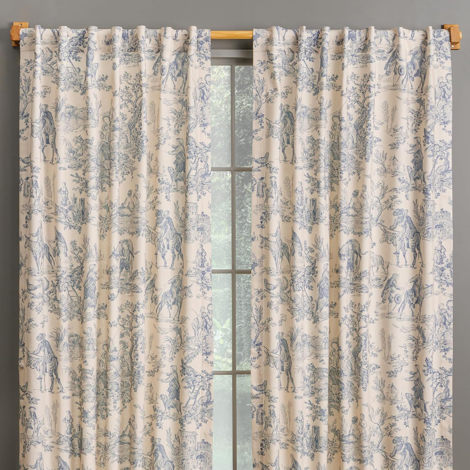 Maison d' Hermine Curtains for Living Room 100% Cotton 50"x84" (Pack of 2) | Amazon (US)