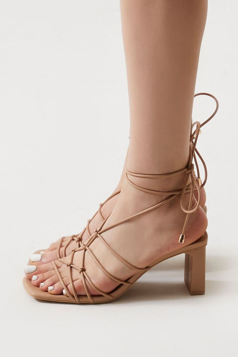 Lace-Up Block Heels | Forever 21 (US)