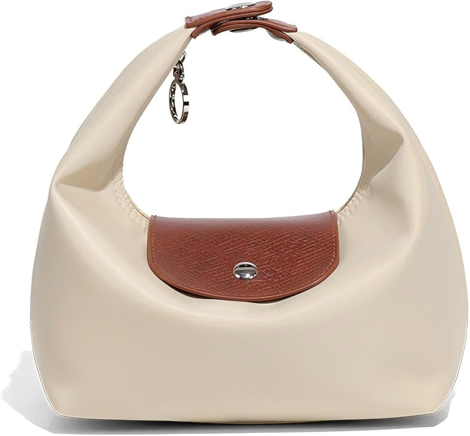 Mini Nylon Handbag for Women Crossbody Purse with Adjustable Strap Sling Bag Hobo | Amazon (US)