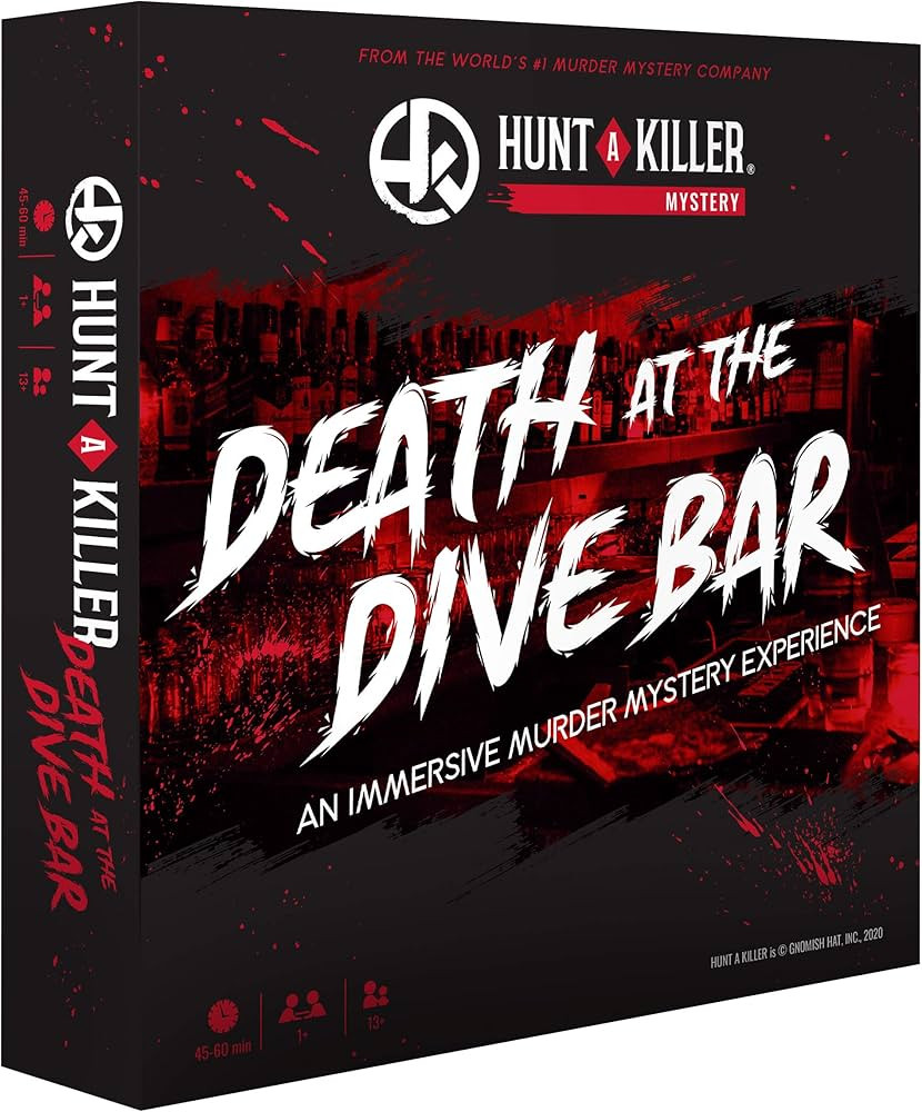 Hunt A Killer: Death At The Dive Bar, Solve a Murder at Old Scratch Tavern, Immersive Murder Myst... | Amazon (US)
