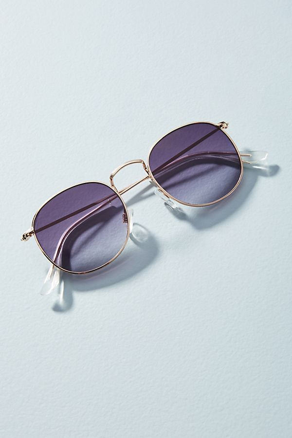 Hailey Round Sunglasses | Anthropologie (US)