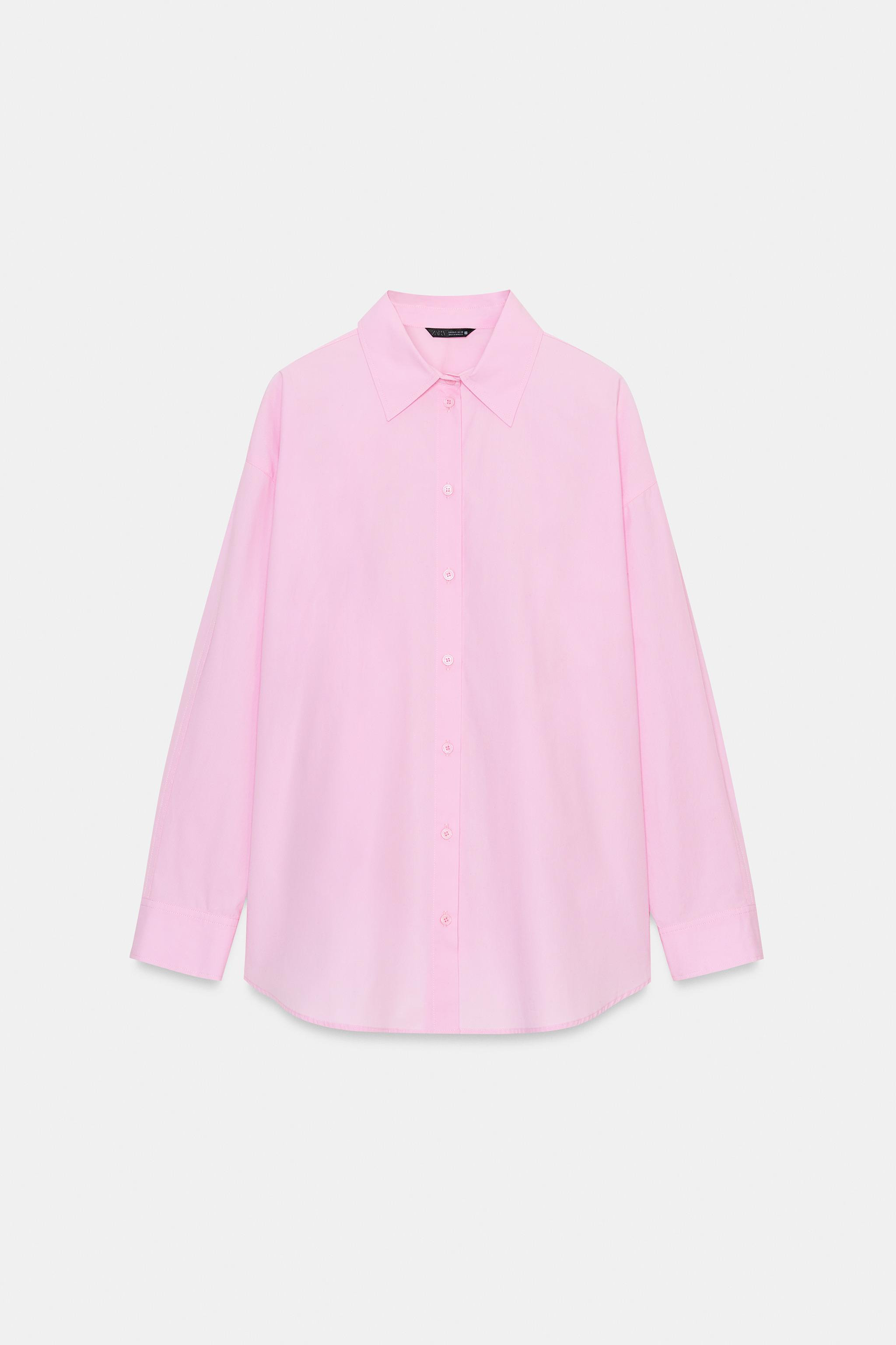 OVERSIZE POPLIN SHIRT | Zara UK