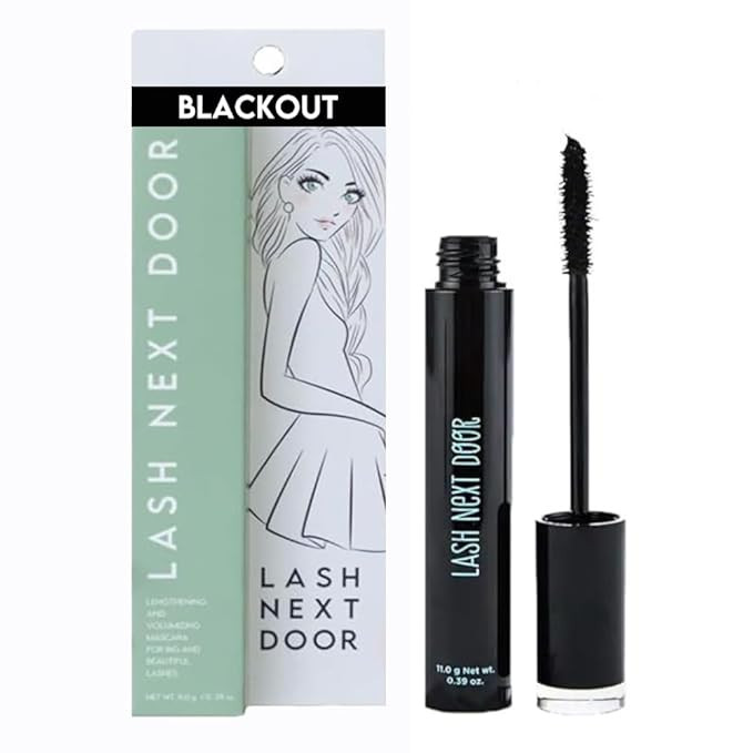 Lash Next Door Water Resistant Mascara Black Volume and Length - No Clump Volumizing Mascara for ... | Amazon (US)