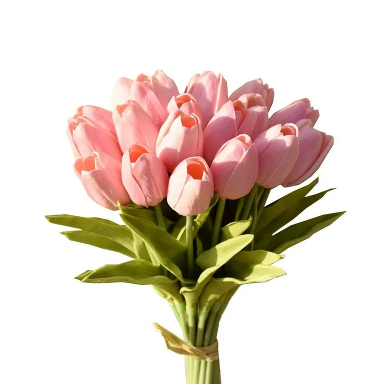 Mandy's 28pcs Black Artificial Latex Tulips for Party Home Wedding Decoration | Walmart (US)