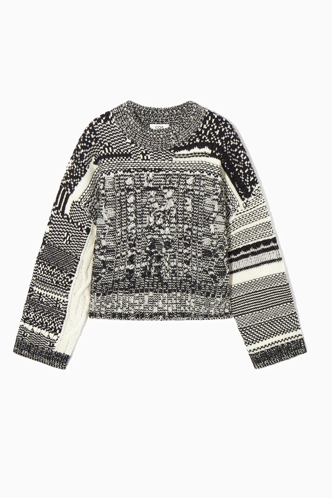 FAIR ISLE WOOL AND CASHMERE JUMPER | COS UK