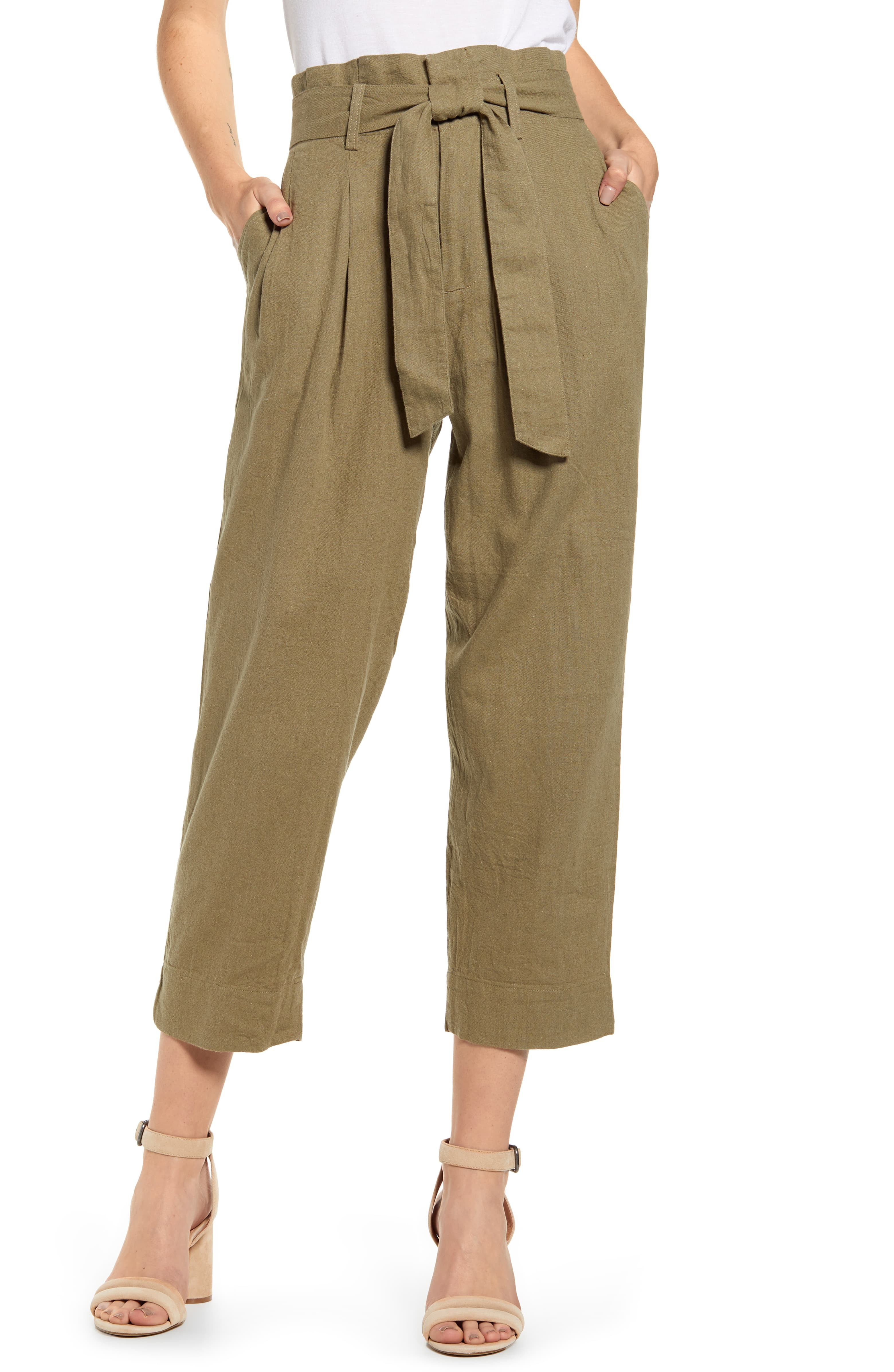 Paperbag Waist Pants | Nordstrom