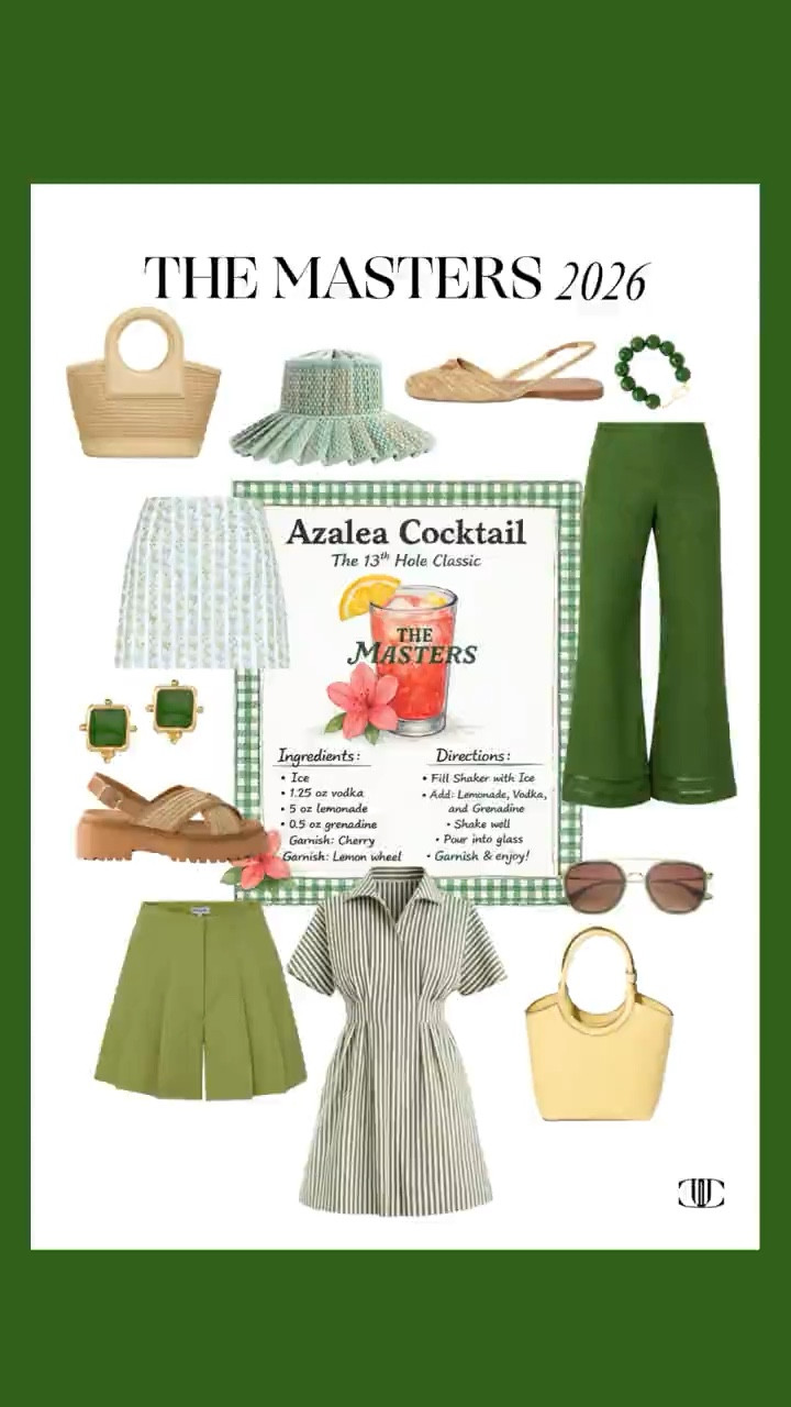 Masters 2026 Style 🌿🏌️‍♀️

Timeless, polished, and perfectly suited for a day at Augusta. This edit is all about breezy spring dresses, tailored linen sets, chic (walkable) shoes, and classic accessories that strike that effortless Southern balance.

From early tee times to clubhouse brunch, these looks are designed to keep you comfortable, refined, and ready for a full day on the course. Save this for tournament outfit inspo and tap to shop each look. ⛳✨

#LTKStyle #MastersStyle #GolfTournamentStyle #SpringOutfits #PreppyStyle #SouthernStyle #EventStyle #LTKFinds 

 

#LTKdayinmylife #LTKootd #LTKOver40